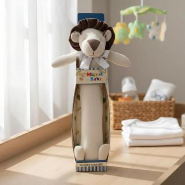 Imagem de Soninho Rolinho Bebê Fofinho 60cm Pelúcia Antialérgica - Brinquedo e T