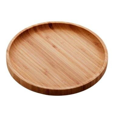 Imagem de Bandeja Tabua de Bambu para Petisco Round Lyor 20cm