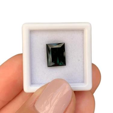 Imagem de Turmalina Azul Esverdeada Baguete Retangular 3,95ct - ENE2ESE