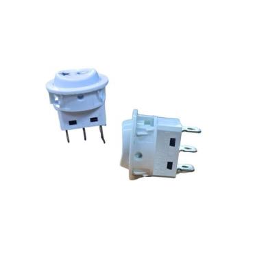 Imagem de Botao Fogão Interruptor Dupla Função Branco Atlas