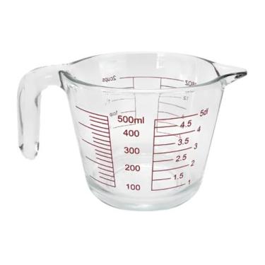 Imagem de Jarra Medidora de Vidro 500ml Clink - Precisão e Praticidade na Cozinh