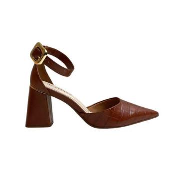 Imagem de Sapato Bebecê Feminino T7012024 Marrom, 37