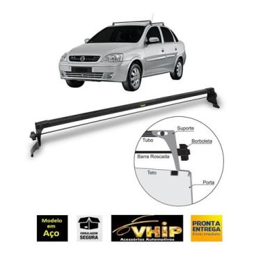 Imagem de Rack de Teto VHIP Corsa Maxx Joy Hatch e Sedan fixado Porta