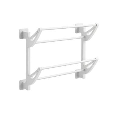 Imagem de Suporte Organizador Sapatos Toalhas BSL3913 Metal Adesivo Multiuso Compre Desejos