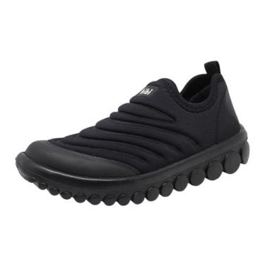Imagem de Tênis Infantil Menino Fácil Calce Conforto Bibi Roller, Preto, 26