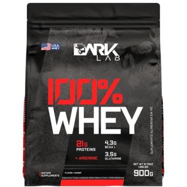 Imagem de Whey 100% Refil 900g Dark Lab, Morango