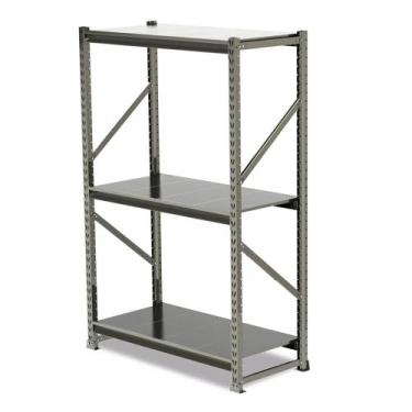 Imagem de Mini Porta Pallet Continuação Slim Cinza 2m S/a Gondolas