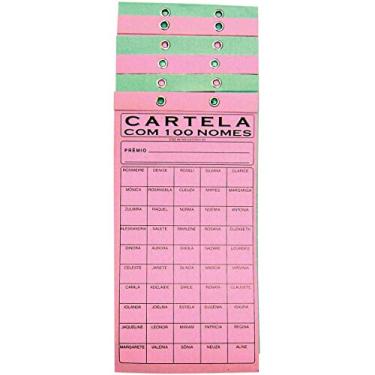 Imagem de Cartela de Rifa x 50 Unidades, Tamoio 6010, Multicor
