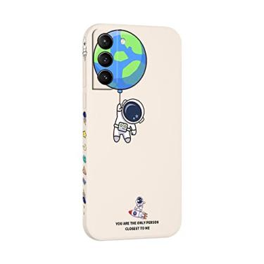 Imagem de Capa de telefone do astronauta para Samsung A72 A52 A71 A51 A13 A32 A31 A12 A20 30 Capa de telescópio para Samsung S22 S20 S21 Ultra Plus S20 FE, 02, para A52S 5G