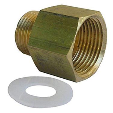 Imagem de LASCO 17-6695 1,27 cm (1/2 polegada) fêmea alargador de rosca fina por 9,5 mm (3/8") adaptador de latão de compressão