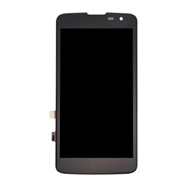 Imagem de Peças de reposição para reparo de tela LCD e digitalizador conjunto completo para LG Q7 / X210 (preto) peças (cor preta)