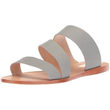 Imagem de KAANAS Sandália feminina Manaus Fashion Slide com 3 bandas, Cinzento-acastan, 40