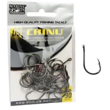 Imagem de Anzol Chinu Nº 9 Black Nickel - Marine Sports - 30 Peças