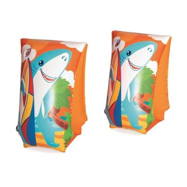 Imagem de Boia de Braço Infantil Jungle Trek Tubarão Laranja