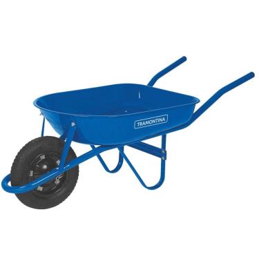 Imagem de Carrinho De Mão Com Caçamba Metálica Rasa 50 Litros - Tramontina