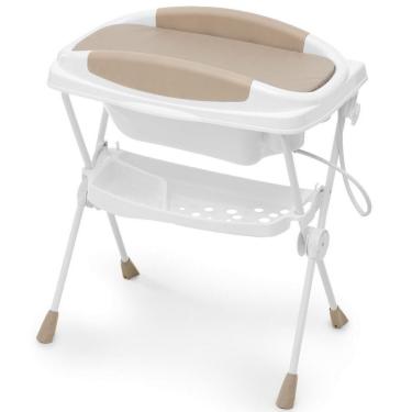 Imagem de Banheira para Bebe Galzerano Premium Plastica Sand Bege