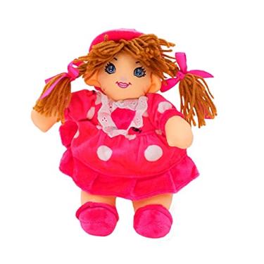 Imagem de Boneca Pink Círculos Com Chapéu 28cm