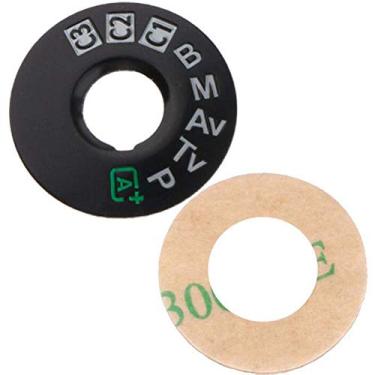 Imagem de Botão de cobertura da placa de identificação com mostrador de modo para reparo de câmera digital Canon EOS 5d Mark IV 5d4 5div