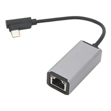 Imagem de Adaptador USB C para Ethernet RJ45 10Mbps a 100Mbps TYPE C Ethernet Network Converter para Notebook Phone, Adaptador USB C para Ethernet,