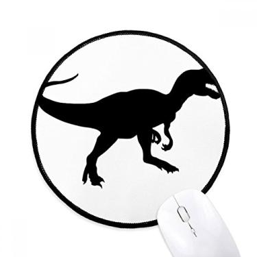 Imagem de DIYthinker Tapete de rato de extinção miniatura Ossos de dinossauro desktop escritório tapete redondo para computador