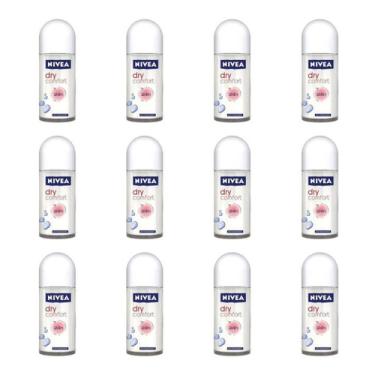 Imagem de Nivea Dry Confort Desodorante Rollon 50ml (kit C/12) Rollon