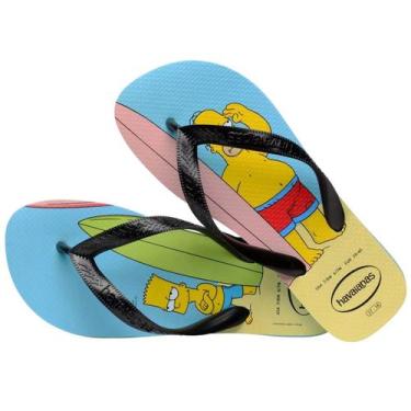 Imagem de Chinelo Havaianas Simpsons Azul 37/38