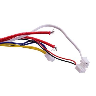 Imagem de LUGU Kit de extruso totalmente montada com bloco de aquecimento de alumínio Ventilador de resfriamento de bocal de 0,4 mm 24V compatível com impresso -3 / -3 Pro 3D