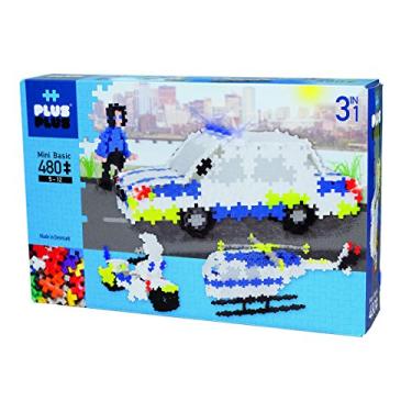 Imagem de 3Em1 Polícial 480 Pcs, PlusPlus