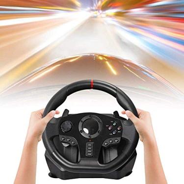Compra online de Data Frog Racing GamePad Joysticks de vibração do volante  de 180 graus para jogos PS3 Rodas de controle remoto para PC/PS4/PS5/XBox  360/Switch