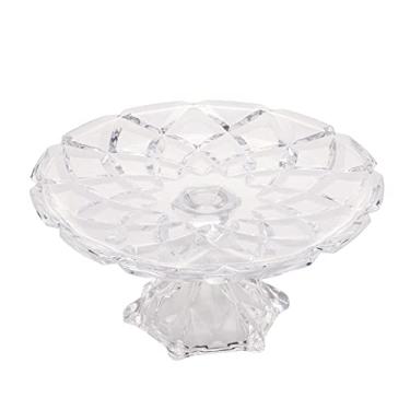 Imagem de LYOR - Prato para Bolo de Cristal Deli Diamond 30,5cm x 14,5cm