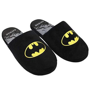 Imagem de Chinelo de quarto masculino batman 33 a 35