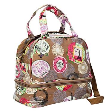 Imagem de Bolsa Feminina Necessaire Térmica Paris Marrom CBRN16716