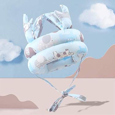 Imagem de Almofada de proteção de cabeça anti-queda para bebês, capacete de segurança para bebês, aprendendo a andar, chapéu de cabeça infantil anticolisão