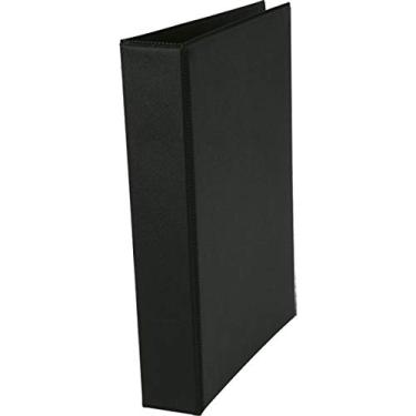 Imagem de Fichario De Pvc Preto Simples Cristal 4 Argola Pacote Com 04-1247