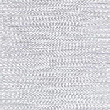 Imagem de Corda de paraquedas 550 tipo III 7 fios de 4 mm de diâmetro – cabo de sobrevivência de resistência à tração de 250 kg (30 metros, branco, enrolador)