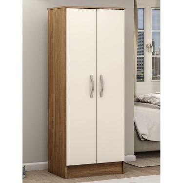 Imagem de Armário Multiuso 02 Portas Viena Amendola Touch Off White Demóbile 