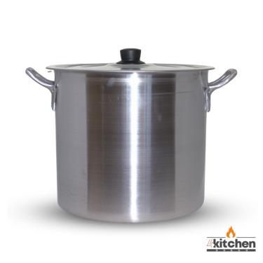 Imagem de Caldeirão Panela Industrial Aluminio 26x24 Alça Reforçada