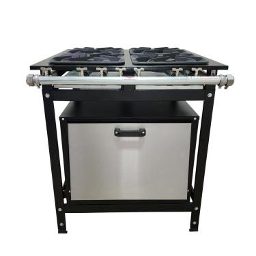 Imagem de Fogão 4 Bocas Cefaz com Forno Linha Diamond Baixa Pressão CFZD-015