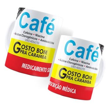 Imagem de Caneca Remédios Engraçados Café