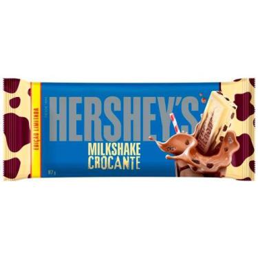 Imagem de Chocolate Branco Milkshake Crocante Hershey's 87G - Hersheys