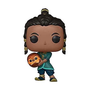 Imagem de Funko Pop! Disney: Raya and The Last Dragon – Raya and Baby Tuk Tuk Vinyl Figure, Amazon Exclusive