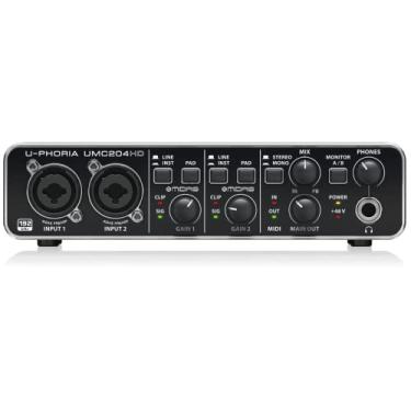 Imagem de Interface de Áudio Behringer UMC204HD U-Phoria