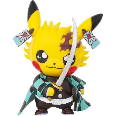 Imagem de Anime Figure New Horizons GK: Pikachu Cosplay Slayer Tanjir