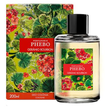 Imagem de Colônia Gerânio Bourbon Phebo 200ml