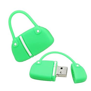 Imagem de 128 GB em forma de bolsa USB Flash Drives Pen Drive Memoria Flash Stick PenDrives USB Flash Disk Thumb Drive U Drive USB USB 2.0 Pen Drive PenDrive (verde)