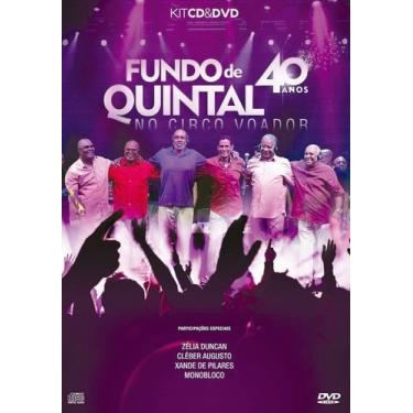 Imagem de Fundo De Quintal No Circo Voador 40 Anos CD e DVD