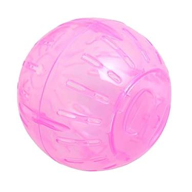 Imagem de Ｂｅｓｇａ Bola de Exercício de Hamster, Bola Transparente, Brinquedos para Animais de Estimação, Bola de Rolamento, Bola de Corrida, Roda de Corrida para Esport, ROSA