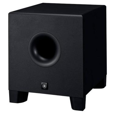 Imagem de Subwoofer Amplificado de Studio Profissional Yamaha HS8S Bass Reflex 8" 150W Preto