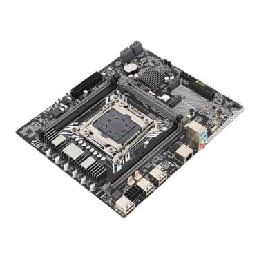 Imagem de Placa-mãe para Jogos X99M G Com 4 Slots de Memória DDR4, Interface WiFi M.2 e Suporte de Porta PCIE 4X para Processadores LGA 2011 3