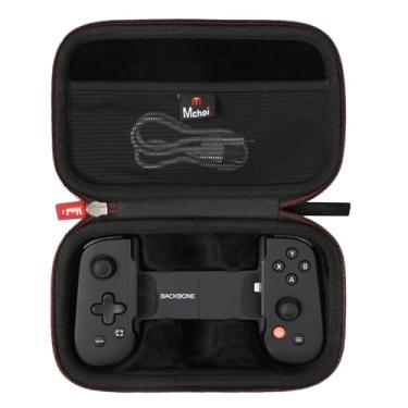 Imagem de Mchoi Capa para controle de jogos móvel serve para um gamepad/controlador de jogos iOS, com bolso de malha para cabo USB e acessórios, apenas capa